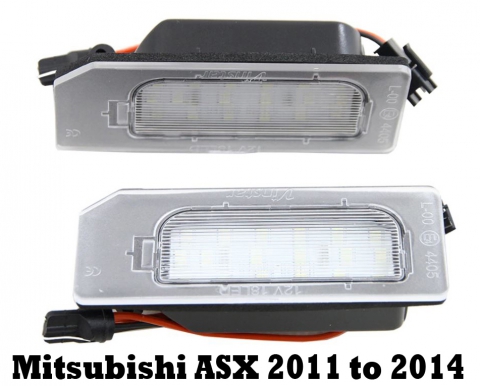 Mitsubishi ASX 11-14 Kennzeichenleuchte